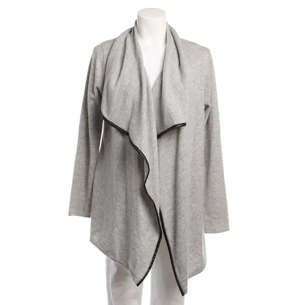 Cardigan in Gray, Wool, Rosa von Schmaus