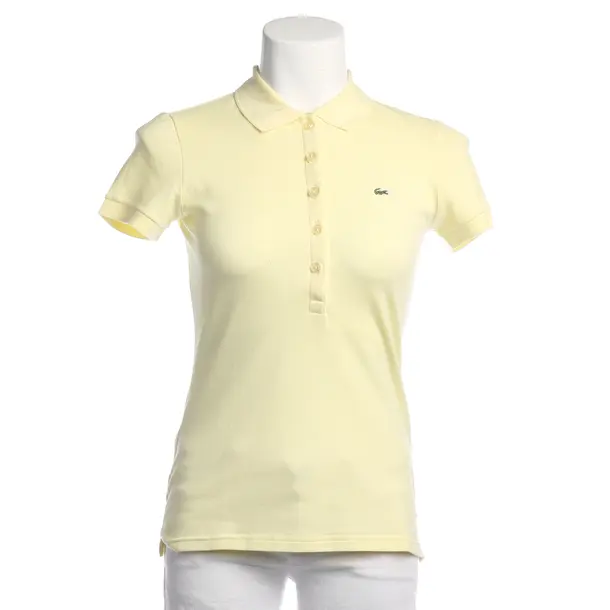 Poloshirt in Gelb, Baumwolle, Lacoste