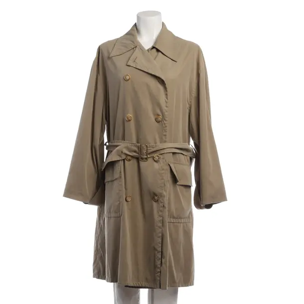 Mid-Season Coat in White, Polyester, Gucci