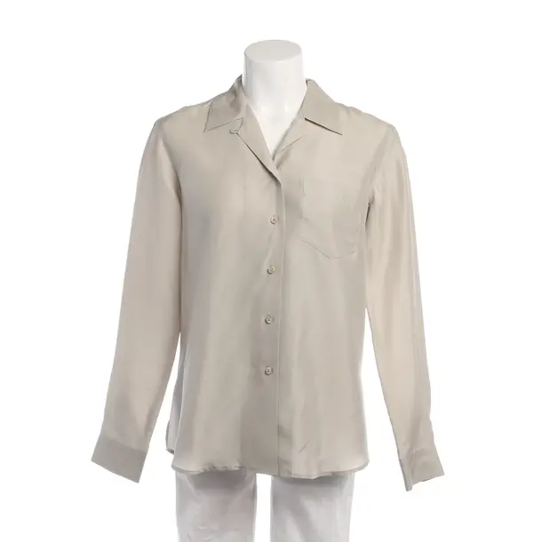 Bluse in Grau, Seide, Max Mara