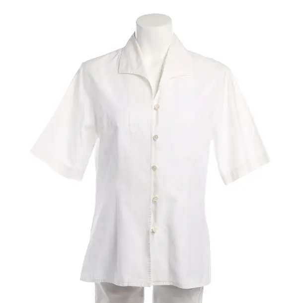 Blouse in White, Cotton, Strenesse