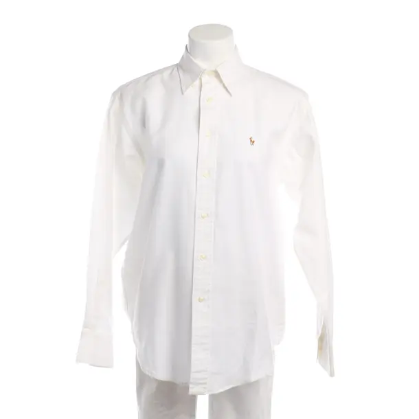 Blouse in White, Cotton, Polo Ralph Lauren