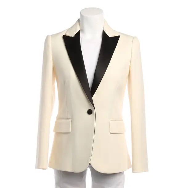 Blazer in Weiß, Triacetat, Tory Burch