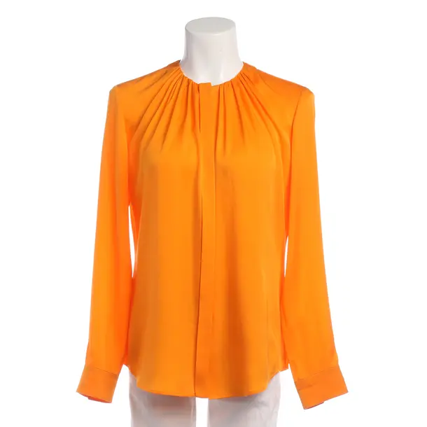 Bluse in Orange, Seide, Hugo Boss