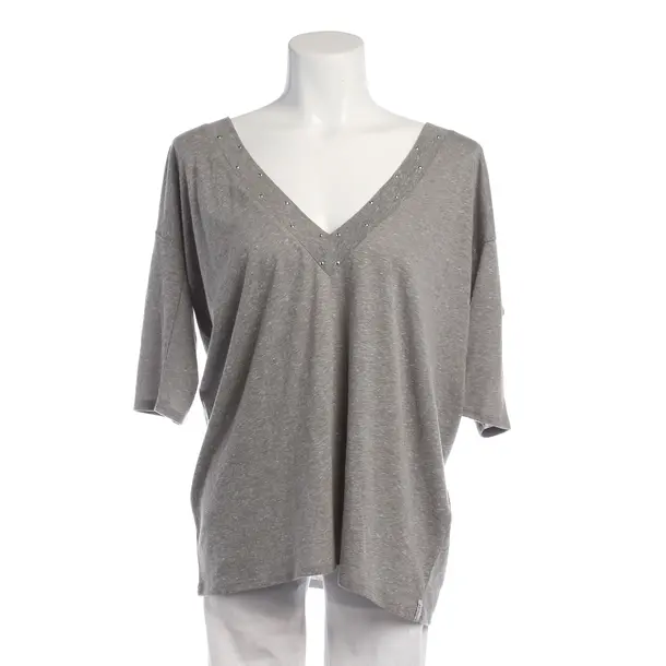 Long Sleeve Shirt in Gray, Polyester, 81 hours