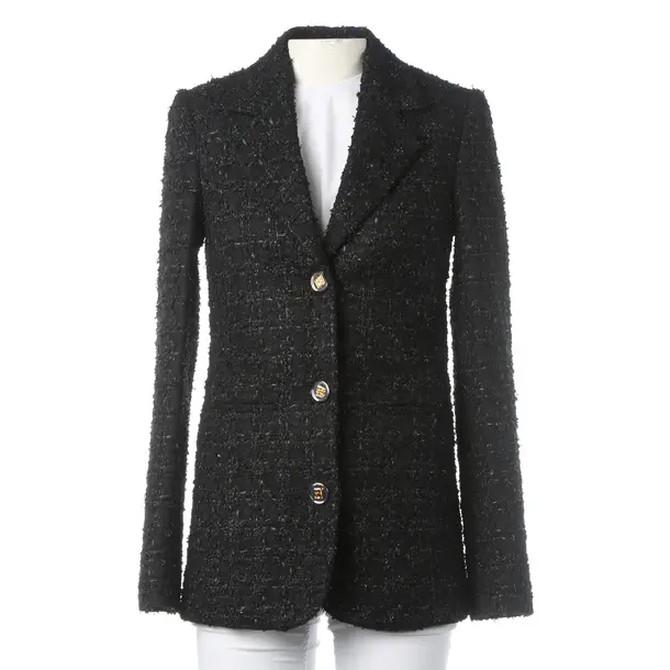 Blazer, in Black, Silk, Giambattista Valli