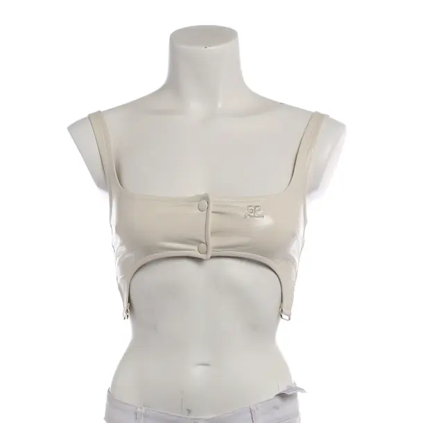 Top in White, Cotton, Courrèges