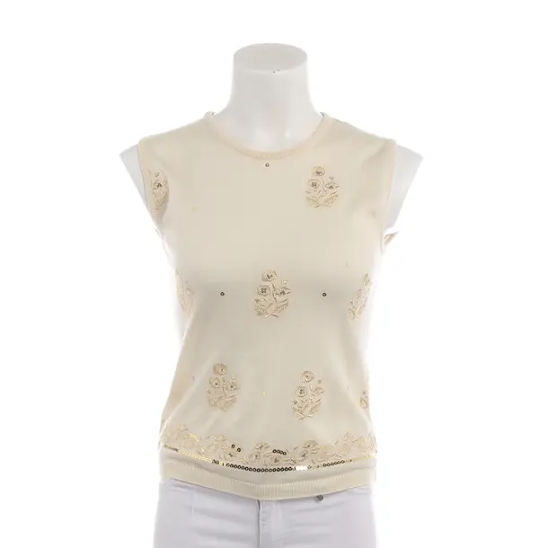 Top in Weiß, Baumwolle, Giambattista Valli