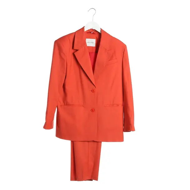 Pantsuit in Red, Wool, American Vintage