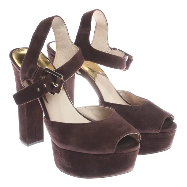 Heeled Sandals in Brown, , Michael Kors