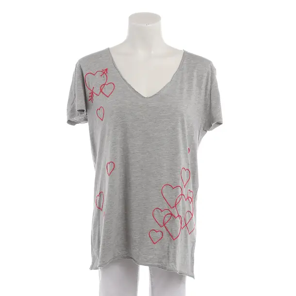 Shirt in Grau, Baumwolle, Bloom