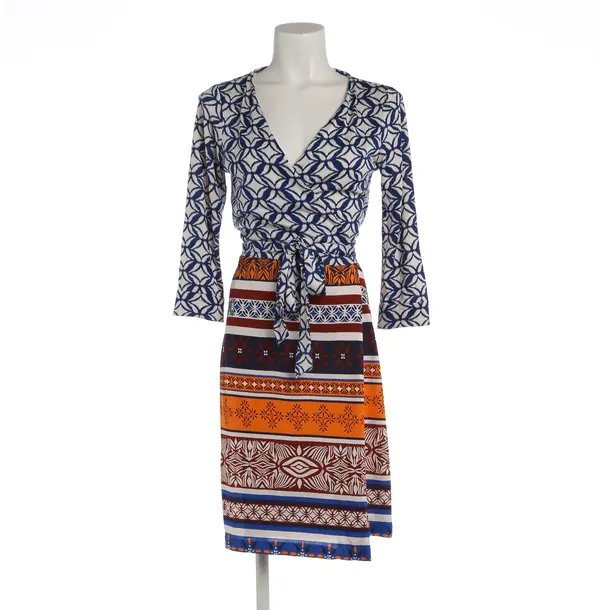 Dress in Multicolored, Silk, Diane von Furstenberg