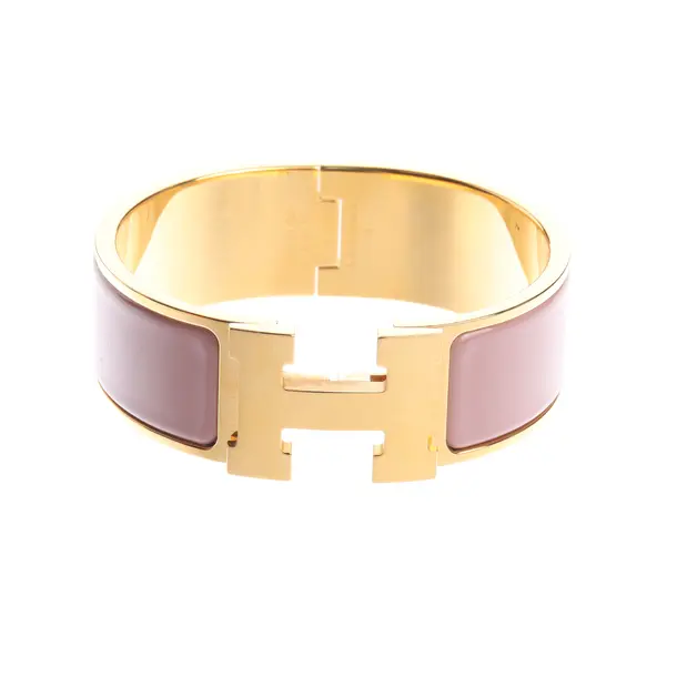 Bracelet in Pink, Metal (metallic, metallized), Hermès