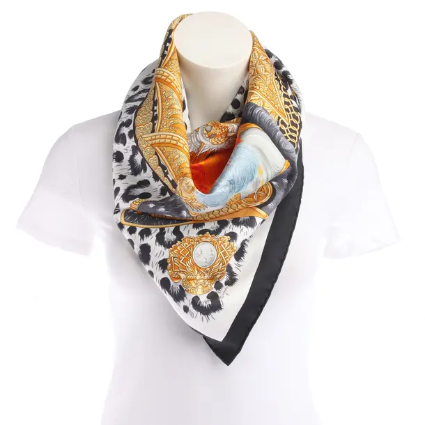Shawl in Multicolored, Silk, Hermès