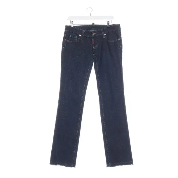 Jeans straight fit, in Marina Militare, Cotone, Dsquared