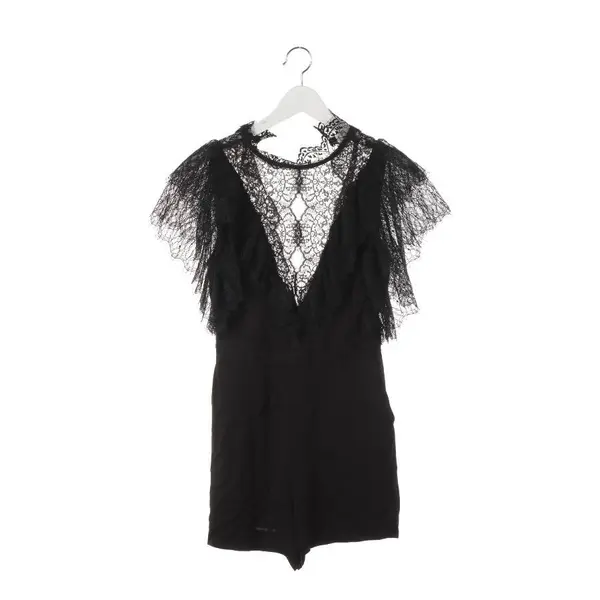 Jumpsuit in Schwarz, Viskose, Sandro