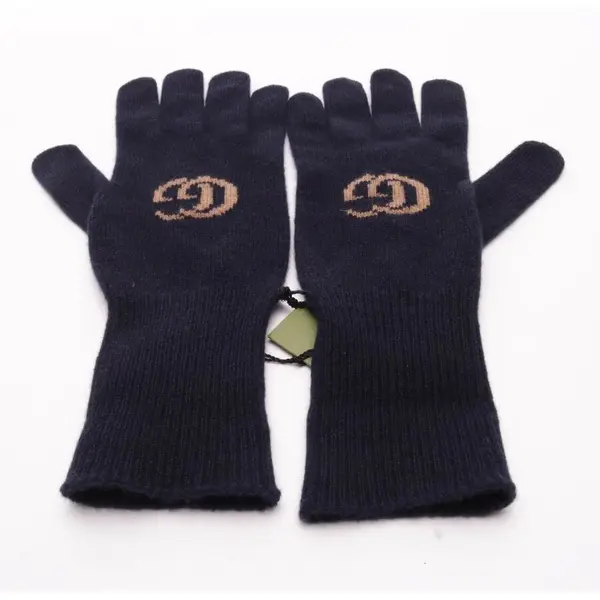 Gloves in Blue, Cashmere, Gucci