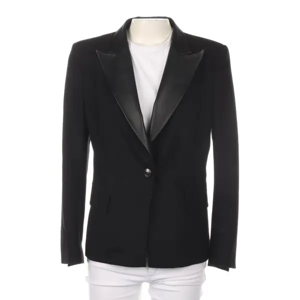 Wool Blazer, in Black, Wool, Pierre Balmain