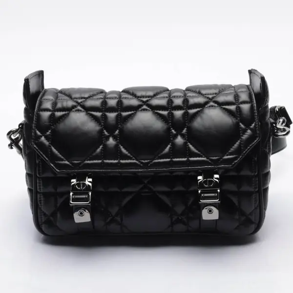 Shoulder Bag in Black, Leather, Dior