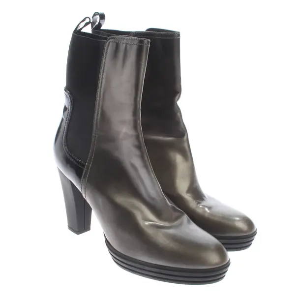 Chelsea Boots, in Olivgrün, Hogan