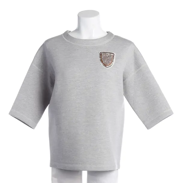 Sweatshirt, in Grau, Wolle, Dior