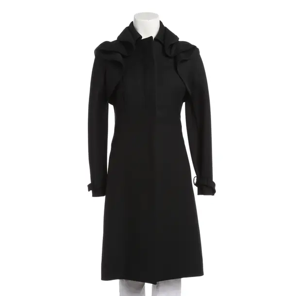 Cappotto mezza stagione, in Nero, Lana, Valentino