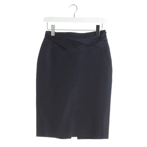 Skirt, in Navy, Cotton, Dior