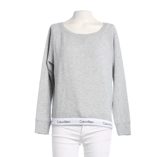 Sweatshirt, in Gray, Cotton, Calvin Klein