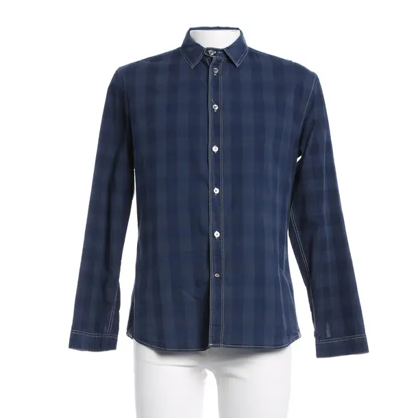 Shirt, in Navy, Cotton, Paul Smith
