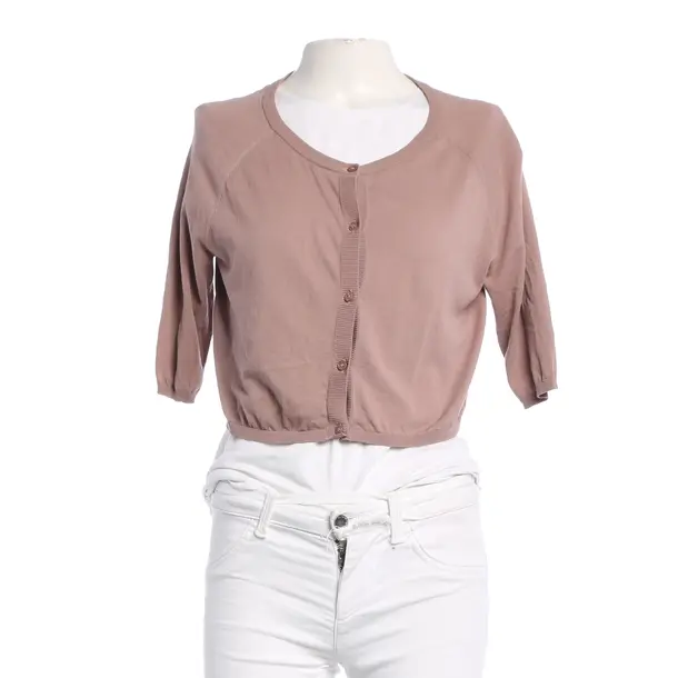 Strickjacke, in Braun, Baumwolle, Max Mara