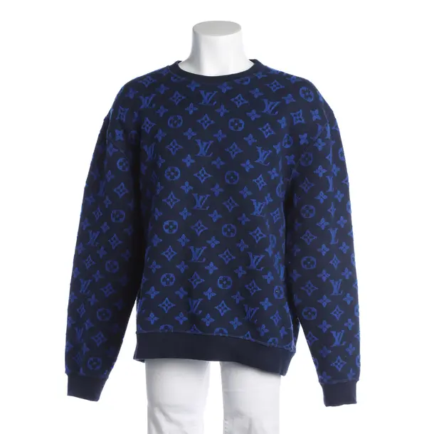 Sweatshirt, in Blue, Cotton, Louis Vuitton
