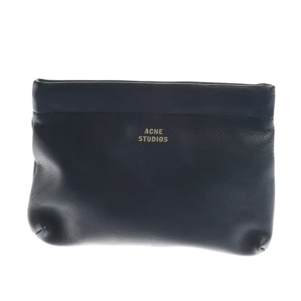 Clutch Bag, in Navy, Leather, Acne Studios