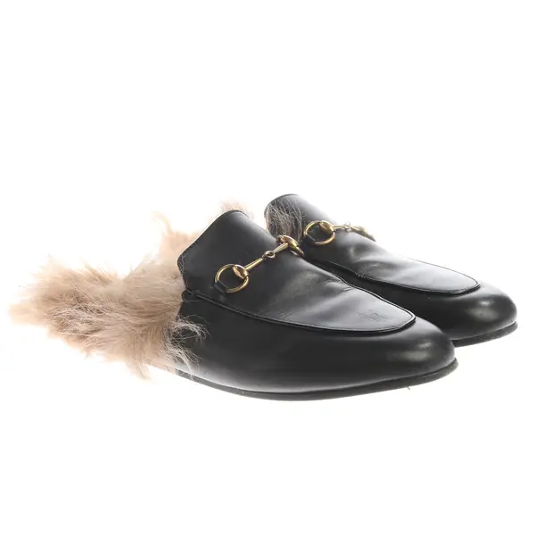 Mules, in Schwarz, Gucci