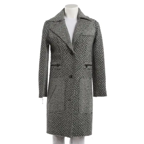 Mid-Season Coat, in Black, Wool, Chanel