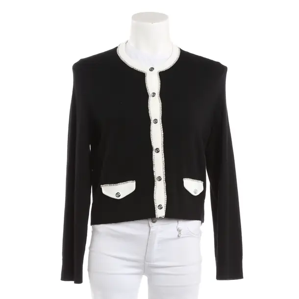 Cardigan, in Nero, Lana, Maje