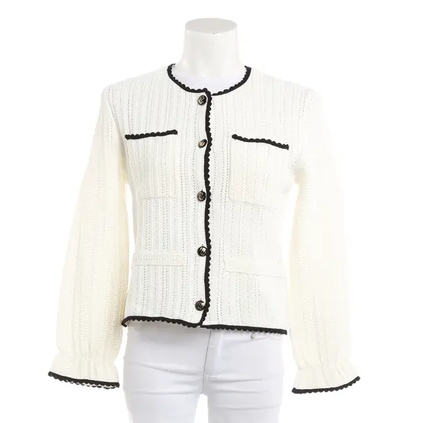 Strickjacke, in Weiß, Viskose, Maje
