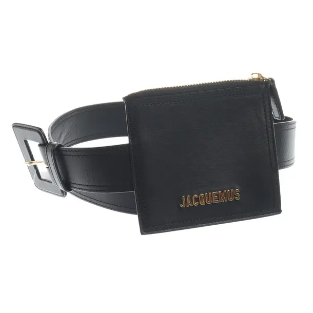 Gürtel, in Schwarz, Leder, Jacquemus