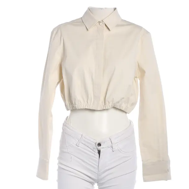 Bluse, in Beige, Baumwolle, Max Mara