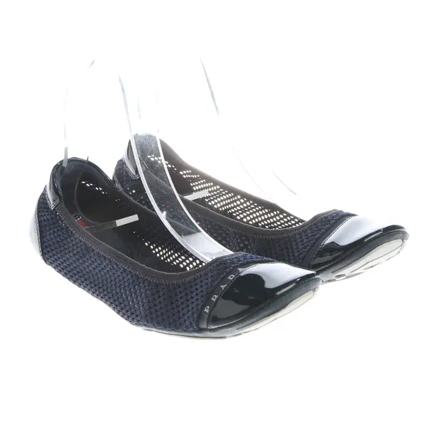 Ballerinas, in Navy, Prada