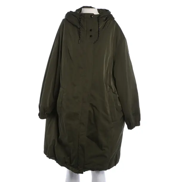 Mid-Season Coat, in Olive Green, Polyester, Fuchs Schmitt