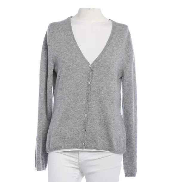 Cardigan, in Grigio, Cachemire, FTC Cashmere