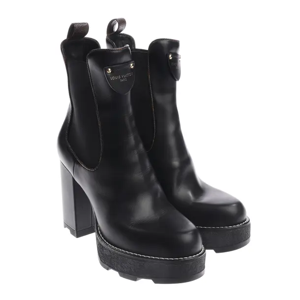 Stiefeletten, in Schwarz, Louis Vuitton