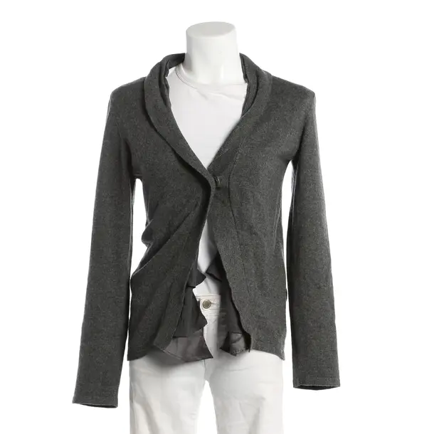 Cardigan, in Gray, Cashmere, Brunello Cucinelli