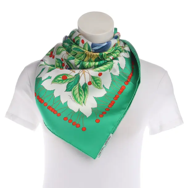 Shawl, in Multicolored, Silk, Hermès