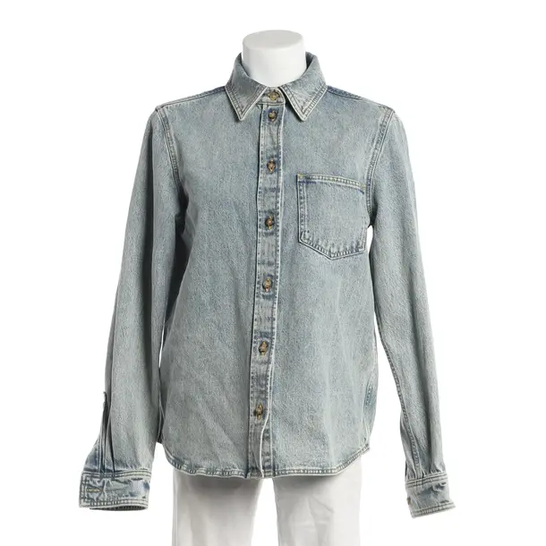 Sommerjacke, in Hellblau, Baumwolle, Totême