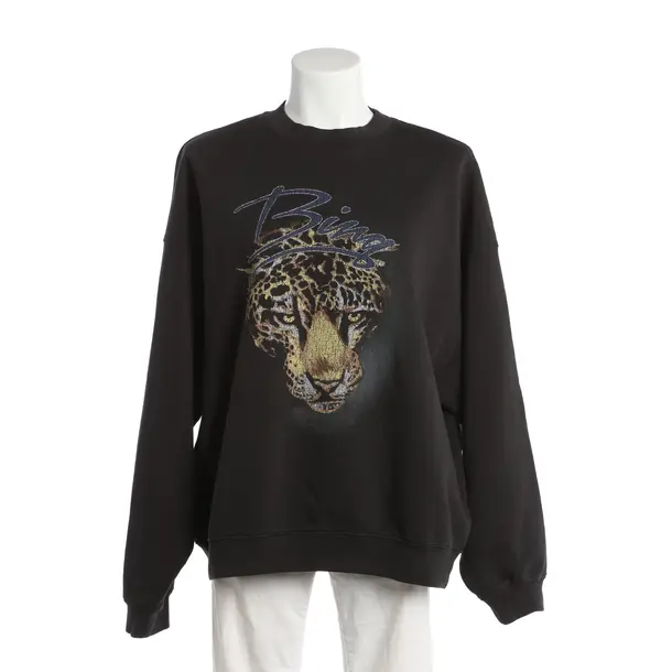 Felpa, in Grigio scuro, Cotone, Anine Bing