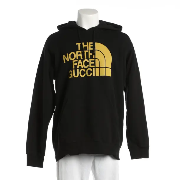 Hoodie, in Schwarz, Baumwolle, Gucci