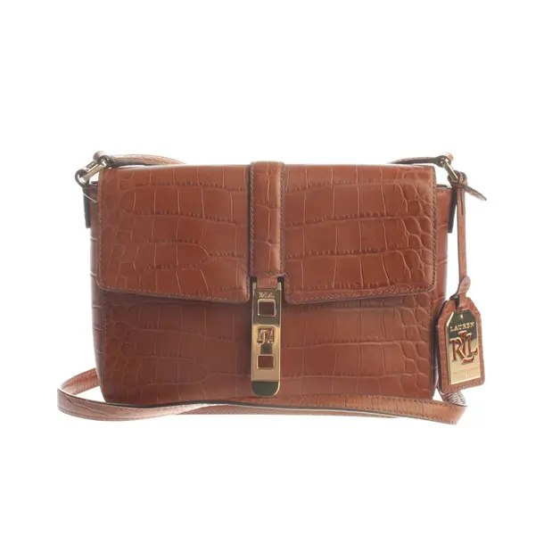 Borsa a cinture a tracolla, in Marrone chiaro, Pelle, Lauren Ralph Lauren