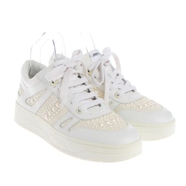 Sneakers, in White, Jimmy Choo