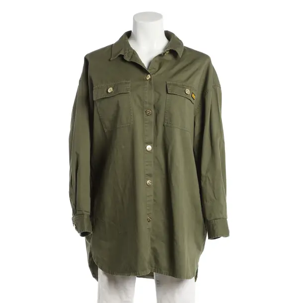 Blouse, in Green, Cotton, Barbour
